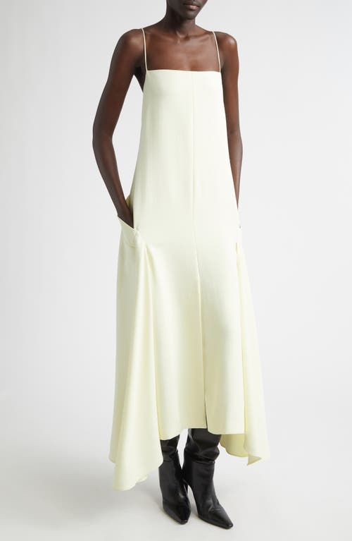 brandon maxwell crepe midi dress Brandon Maxwell Draped Embellished Crepe Midi Dress - Women - Ivory Dresses
