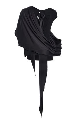 Brandon Maxwell Brandon Maxwell The Lena ScarfDetailed Knit Tank Top