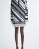 Brandon Maxwell Brandon Maxwell The Leni Striped Long Sleeve Minidress - 2