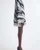 Brandon Maxwell Brandon Maxwell The Leni Striped Long Sleeve Minidress - 3