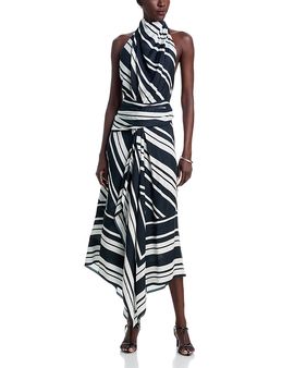 Brandon Maxwell Brandon Maxwell The Marin Scarf Dress