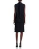 Brandon Maxwell Brandon Maxwell The Noa Mock Neck Blouson Sleeveless Dress - 4