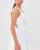 Brandon Maxwell Brandon Maxwell The Poppy Mini Dress White - 4