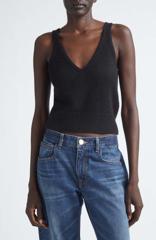 Brandon Maxwell Brandon Maxwell The Reese Cashmere & Silk V-Neck Tank