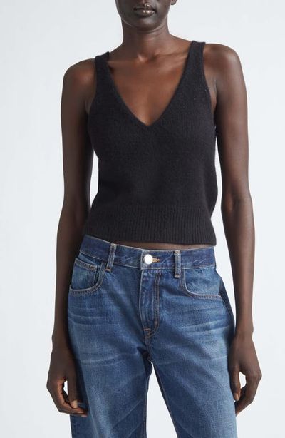 Brandon Maxwell Brandon Maxwell The Reese Cashmere & Silk V-Neck Tank