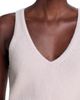 Brandon Maxwell Brandon Maxwell The Reese V Neck Cashmere Silk Tank Top - 3