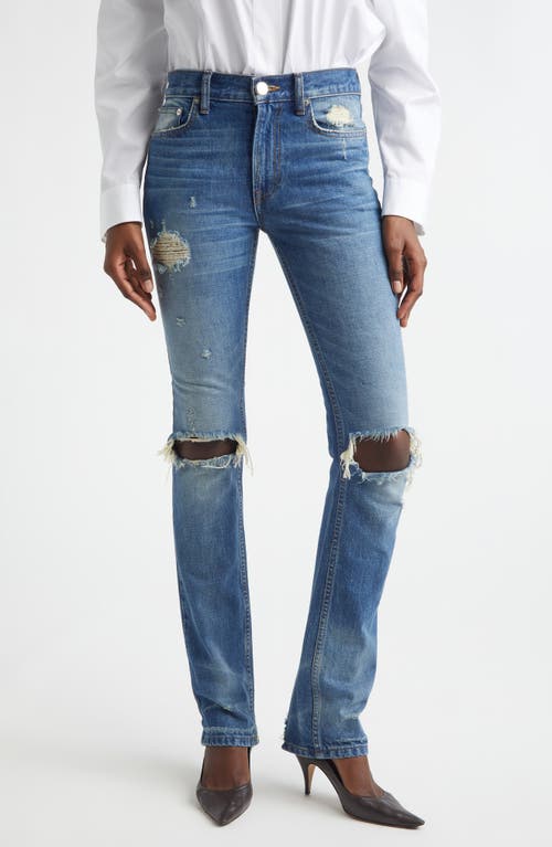 Brandon Maxwell Brandon Maxwell The Riggs Ripped Cigarette Jeans