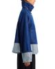 Brandon Maxwell Brandon Maxwell The Wells Trapeze Cotton Denim Jacket - 5