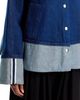 Brandon Maxwell Brandon Maxwell The Wells Trapeze Cotton Denim Jacket - 6