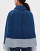 Brandon Maxwell Brandon Maxwell The Wells Trapeze Denim Jacket Indigo - 3