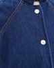 Brandon Maxwell Brandon Maxwell The Wells Trapeze Denim Jacket Indigo - 6