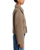Brandon Maxwell Brandon Maxwell Wool Remi Funnel Neck Jacket - 5