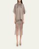 Brandon Maxwell Cali Scarf-Neck Silk Organza Blouse - 2