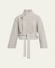 Brandon Maxwell Neal Cashmere Hidden Zip Sweater - 1