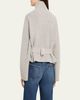 Brandon Maxwell Neal Cashmere Hidden Zip Sweater - 3