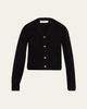 Brandon Maxwell Sloane Cashmere-Silk Cardigan Sweater - 1