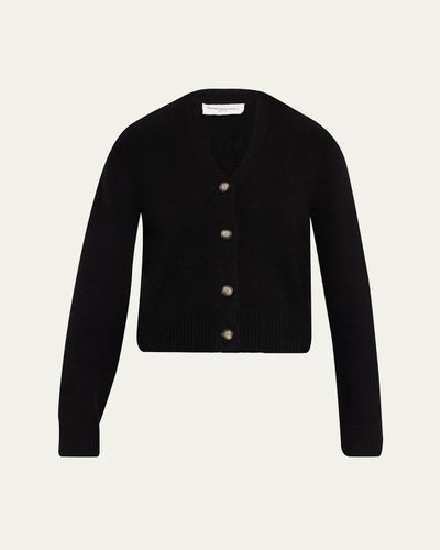 Brandon Maxwell Sloane Cashmere-Silk Cardigan Sweater
