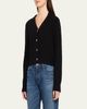 Brandon Maxwell Sloane Cashmere-Silk Cardigan Sweater - 4