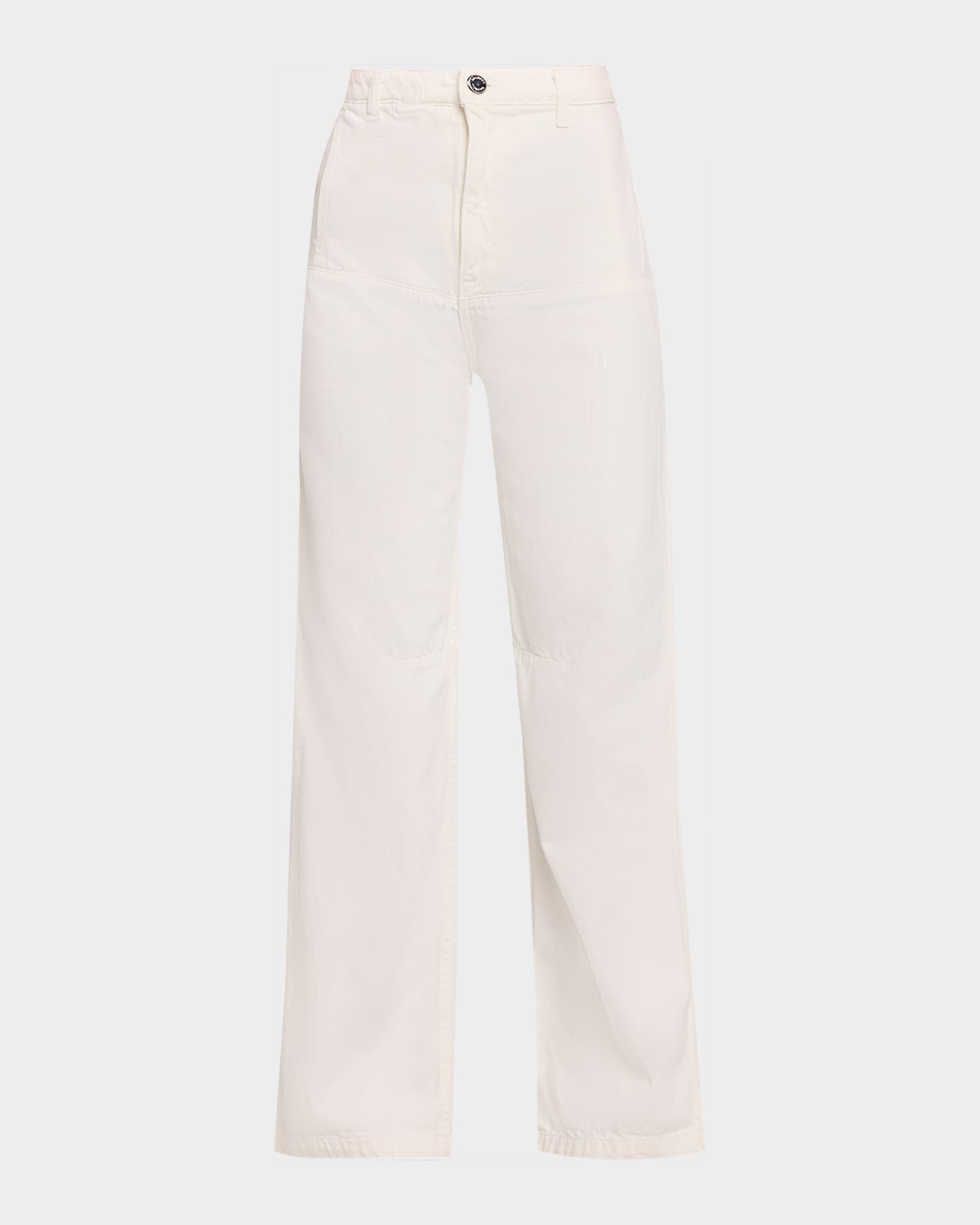 Brandon Maxwell Stevie Straight-Leg Cargo Jeans