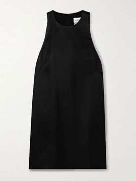 BRANDON MAXWELL The Joelle wool and silk-blend mini dress