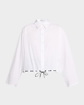 Brandon Maxwell The Leland Shirt in Poplin