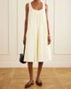 BRANDON MAXWELL The Lennox pleated stretch-cotton poplin midi dress - 2