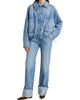 Brandon Maxwell Women's The Alexa Cuffed Jeans - 2
