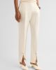 Brandon Maxwell Women's The Beatrix Wool-Silk Cummerbund Trousers - 4