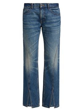 Brandon Maxwell Women's The Campbell Spiral Seam Jeans