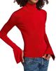Brandon Maxwell Women's The Dawson Turtleneck Top - 6