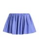Brandon Maxwell Women's The Hadley Shirred Miniskirt - 1