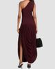 Brandon Maxwell Women's The Mila Draped One-Shoulder Maxi Dress - 5