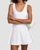 Brandon Maxwell Women's The Poppy Cotton Mini Dress - 3