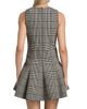 Brandon Maxwell Women's The Sophie Plaid Virgin Wool Minidress - 5
