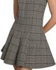 Brandon Maxwell Women's The Sophie Plaid Virgin Wool Minidress - 6