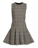 Brandon Maxwell Women's The Sophie Plaid Virgin Wool Minidress - 8