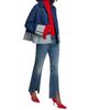 Brandon Maxwell Women's The Wells Trapeze Denim Jacket - 2