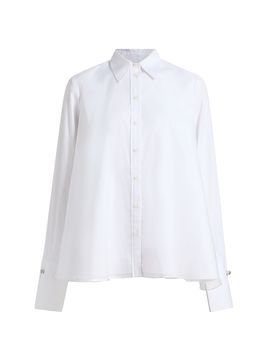 Brandon Maxwell Women's Vaughn Frothy Layered Shirt
