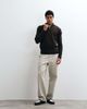 Brave Soul Brave Soul 1/4 zip knit sweater in brown - 2