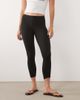 Brave Soul Brave Soul 3/4 length capri leggings in black - 2