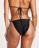 Brave Soul Brave Soul bikini bottom with tie side in black - 2