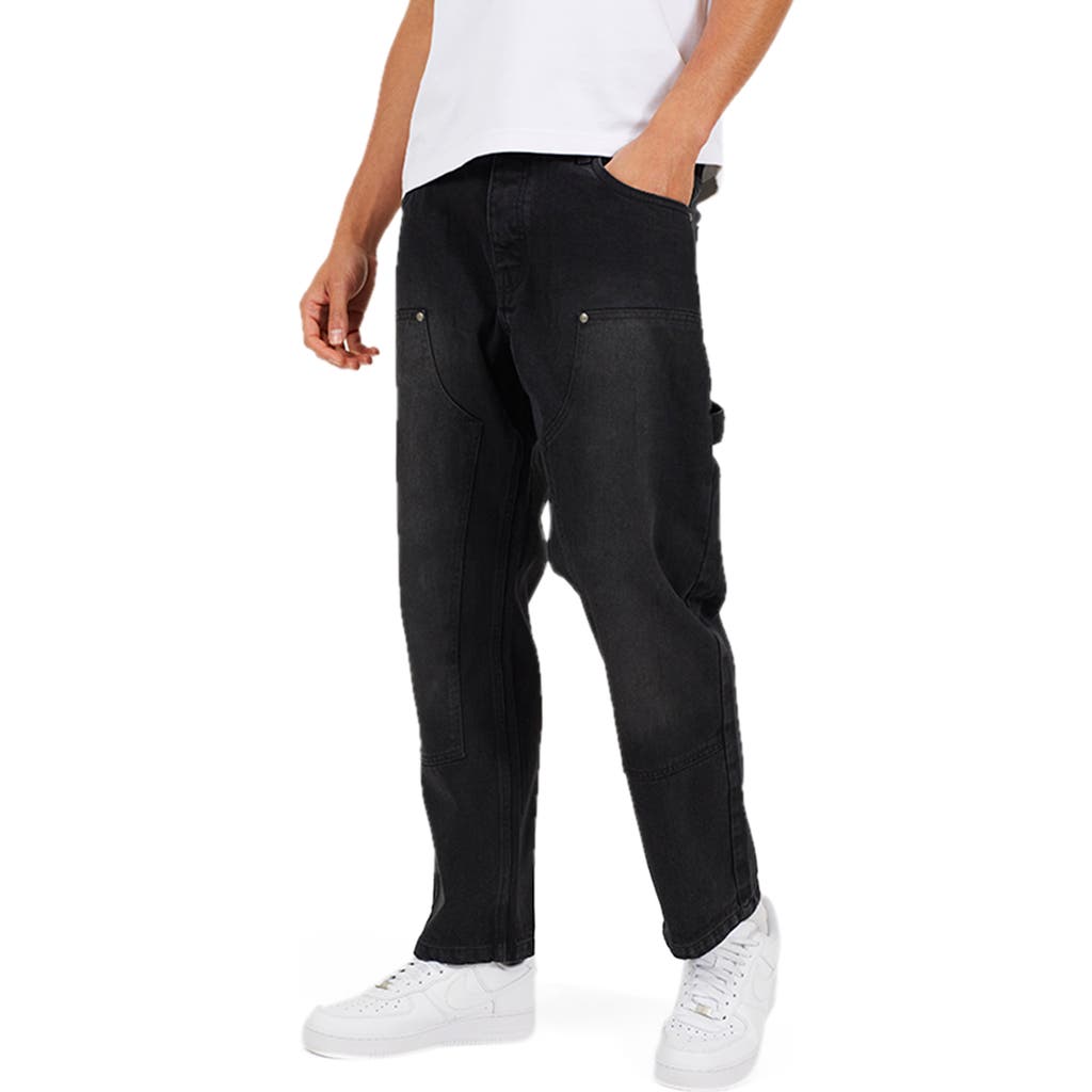 Brave Soul Brave Soul Carpenter Loose Fit Long Denim Jean