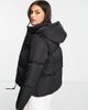 Brave Soul Brave Soul cello hooded puffer jacket in black - 2