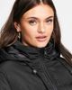 Brave Soul Brave Soul cello hooded puffer jacket in black - 3