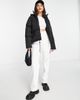 Brave Soul Brave Soul cello hooded puffer jacket in black - 4