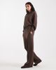 Brave Soul Brave Soul collared sweatshirt in chocolate brown scuba-style fabric - part of a set - 2