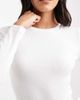 Brave Soul Brave Soul cotton blend long sleeve t-shirt in white - 4