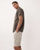 Brave Soul Brave Soul cotton cargo shorts with linen in stone-Neutral - 3