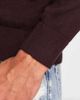 Brave Soul Brave Soul cotton crew neck sweater in ox blood-Red - 3
