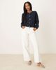 Brave Soul Brave Soul crew neck cardigan with contrast buttons in navy - 2